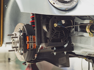 Drive Straat 1974 Porsche 911 SC Polar Silver 9114103164 - Restoration Assembly